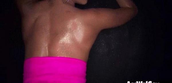  Oiled Wet Big Butt Girl Get Her Ass Fill Up video-24